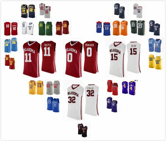 custom oklahoma sooners jersey