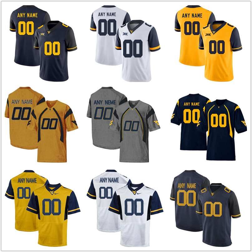 wvu mens football jersey