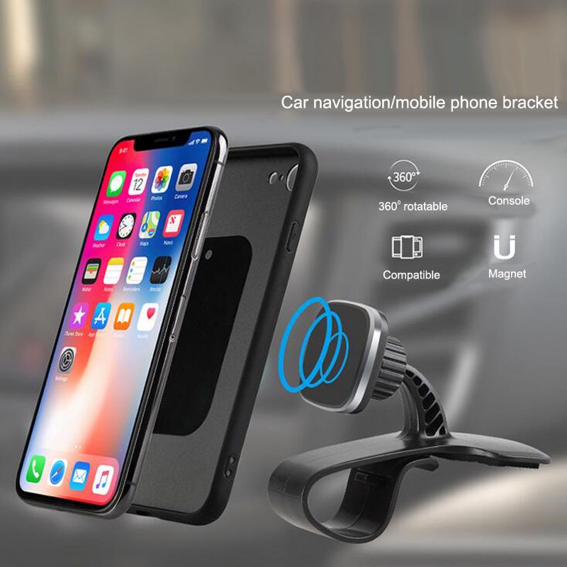 Universal 360 grados De Rotación Soporte para teléfono de Montaje Magnético Coche Dashboard Universal 360 grados De Rotación Soporte para teléfono de Montaje Magnético Coche Dashboard