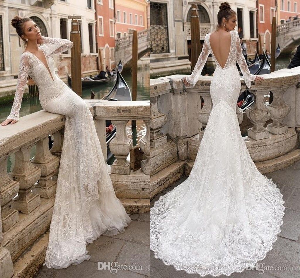 long sleeve wedding dresses 2020