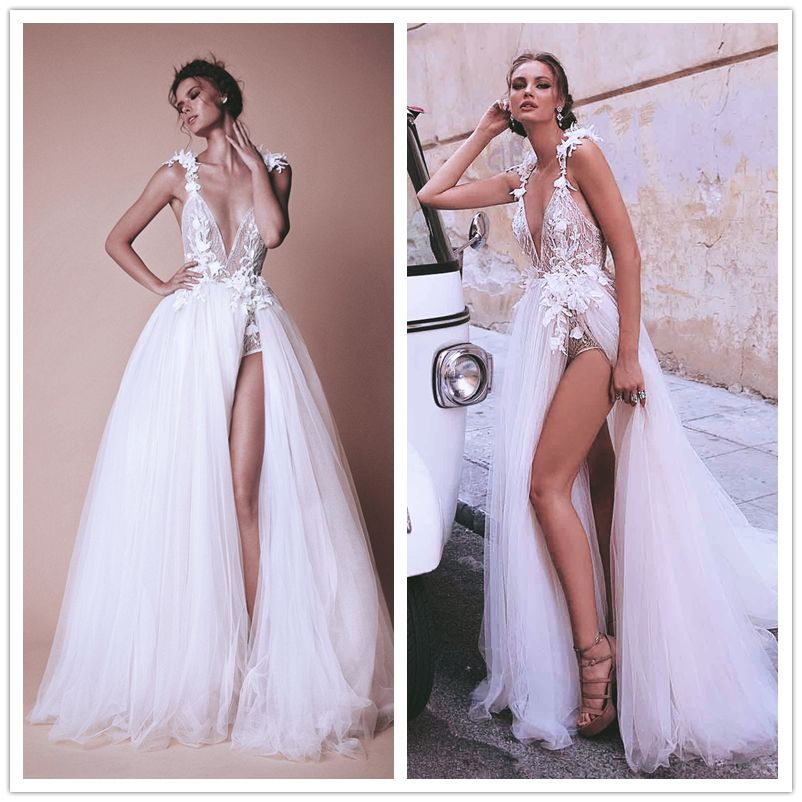 jumpsuit with tulle skirt