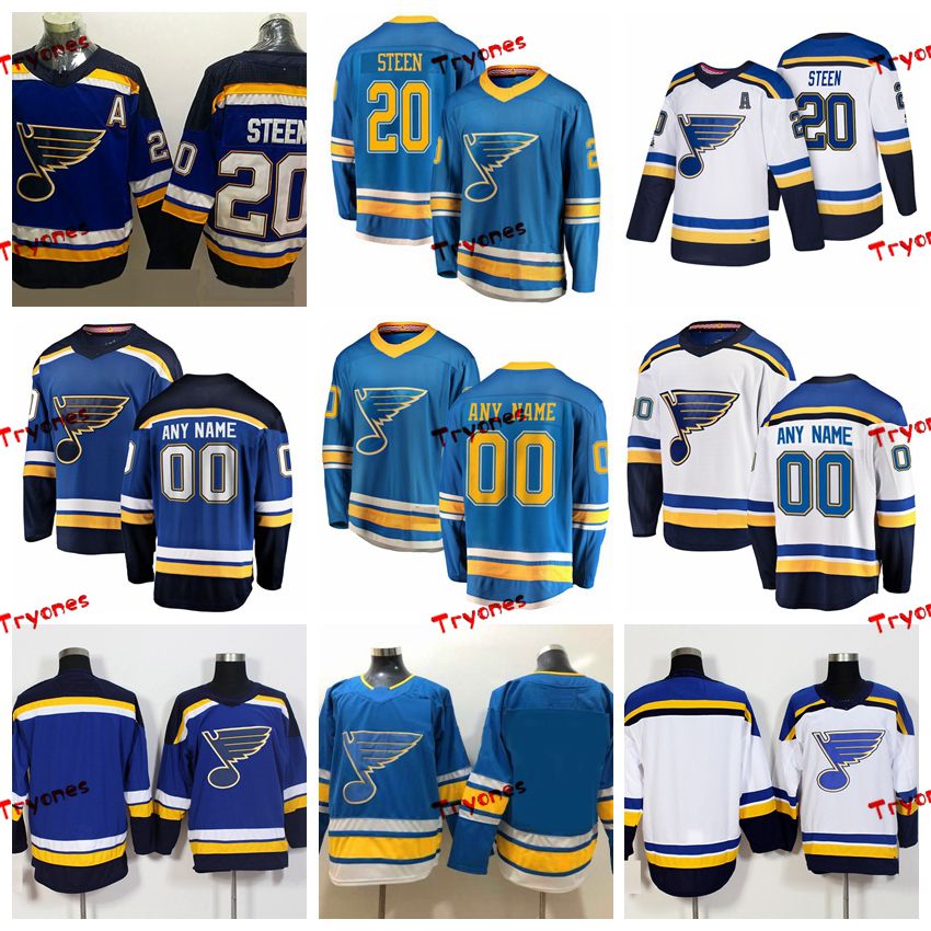 st louis blues steen jersey