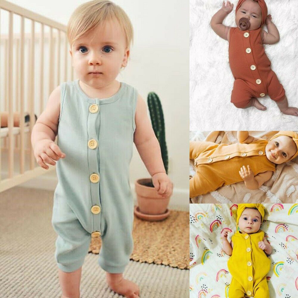 baby girl cotton overalls