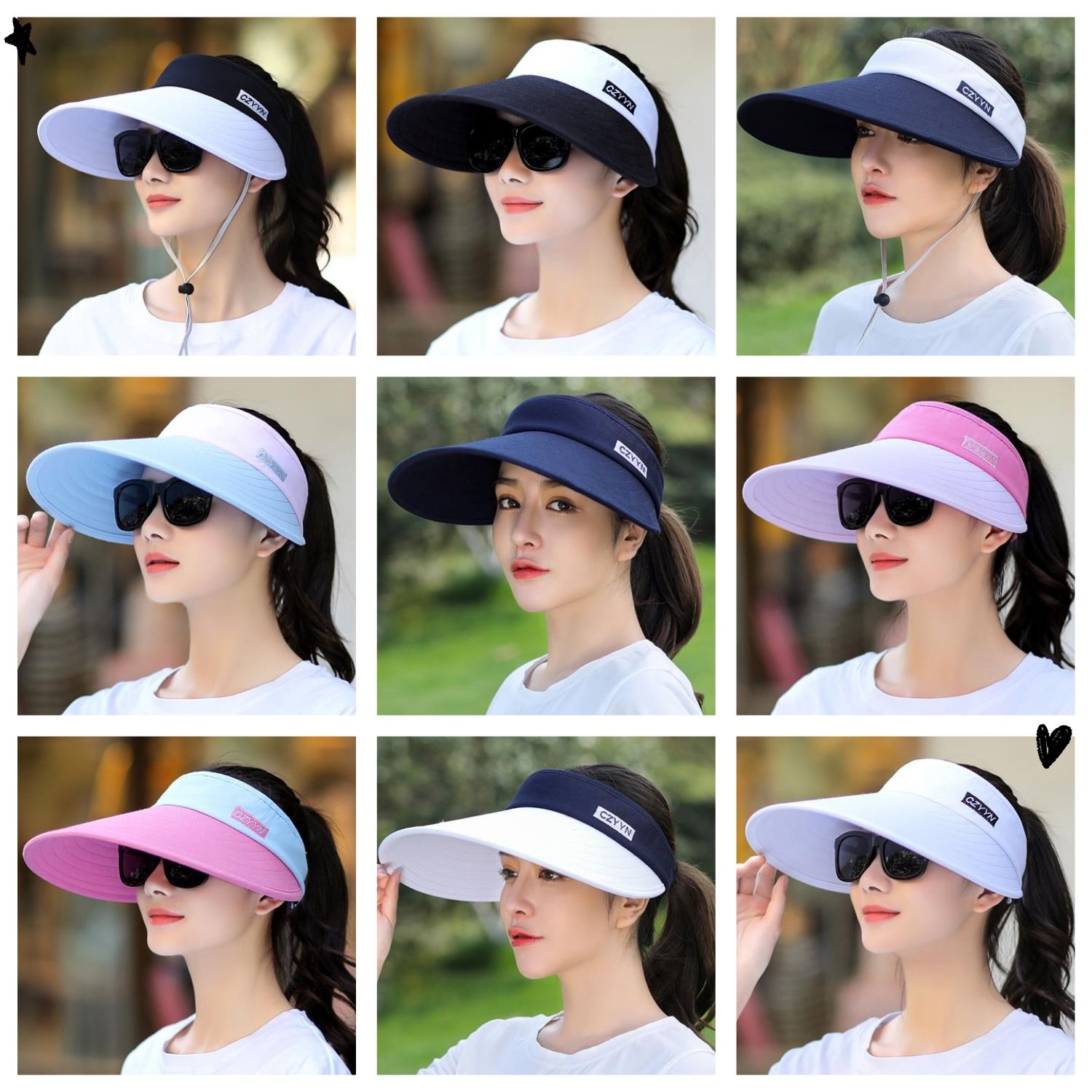 wholesale visor hats