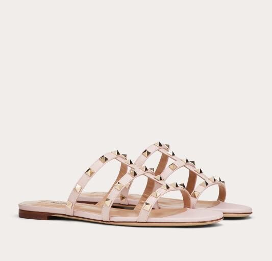 ladies studded sandals