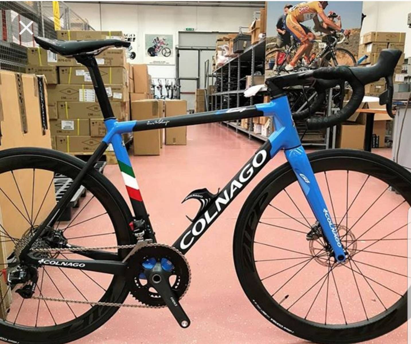 colnago c64 blue