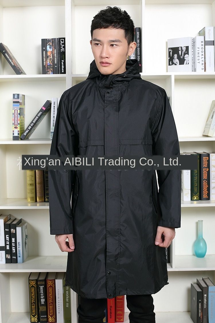 mens long waterproof walking coat