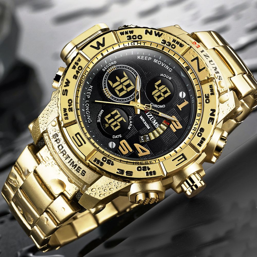 Wholesale Men Sport Digital Watches Top Brand Luxury Led Dual Display  Quartz Wrist Watch For Men Male Wristwatch Relogio Masculino From  Tengdingring, $34.22 | DHgate.Com