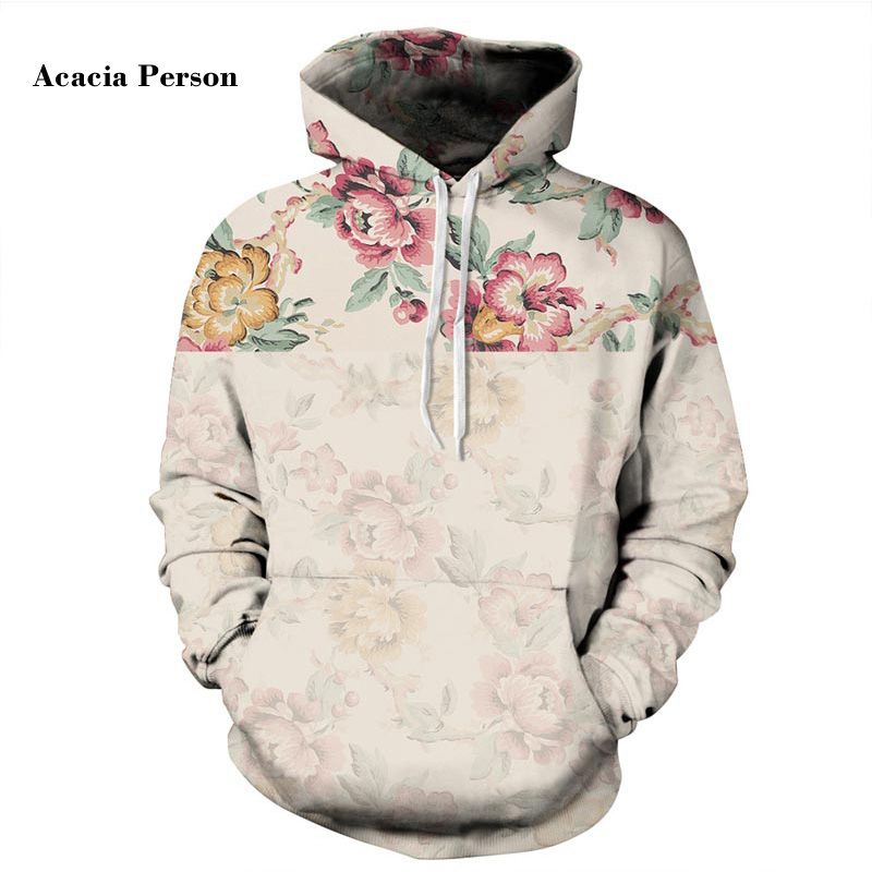 sudadera estampado de rosas