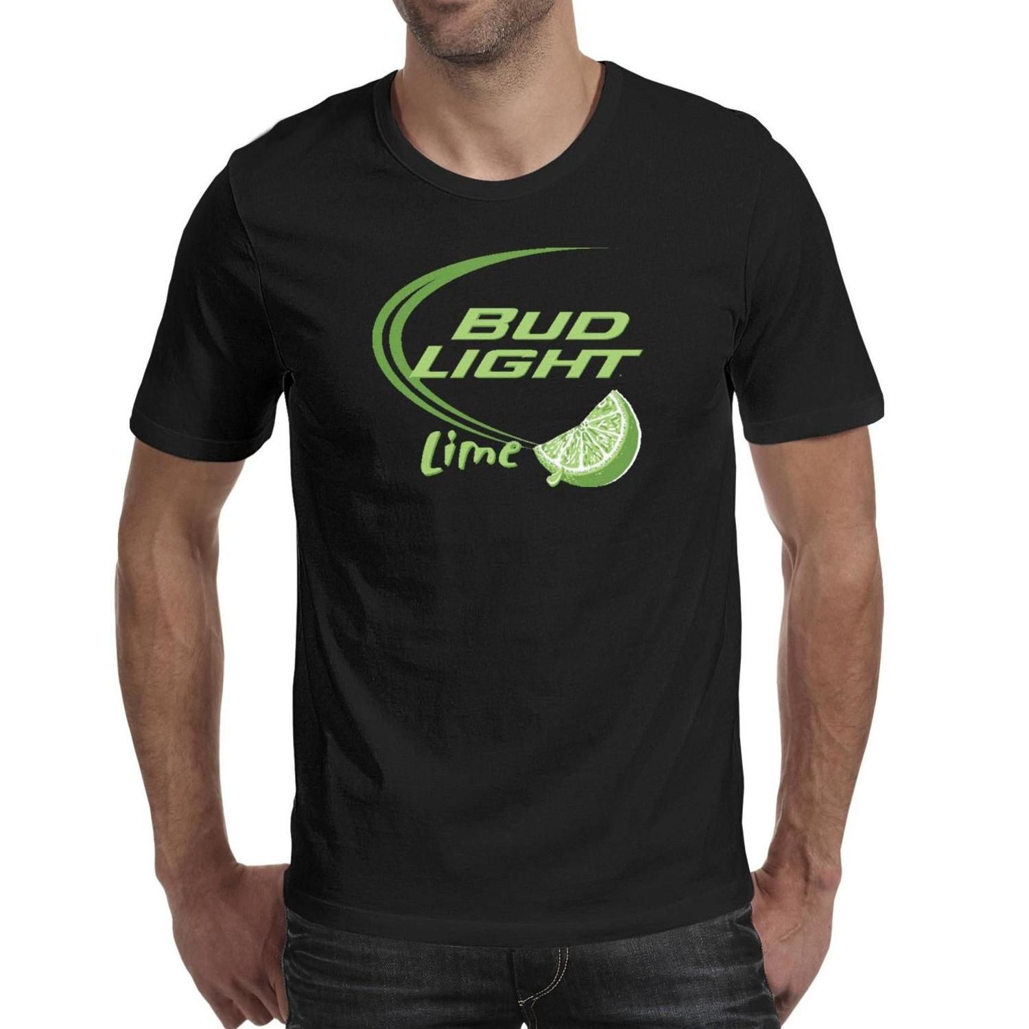 Acheter Mens Bud Light Lime Biere Logo Fashion T Shirt Design Bande De Coton Imprime Chemises Manches Courtes T Shirts Logo De 15 76 Du Supertoyou Fr Dhgate Com