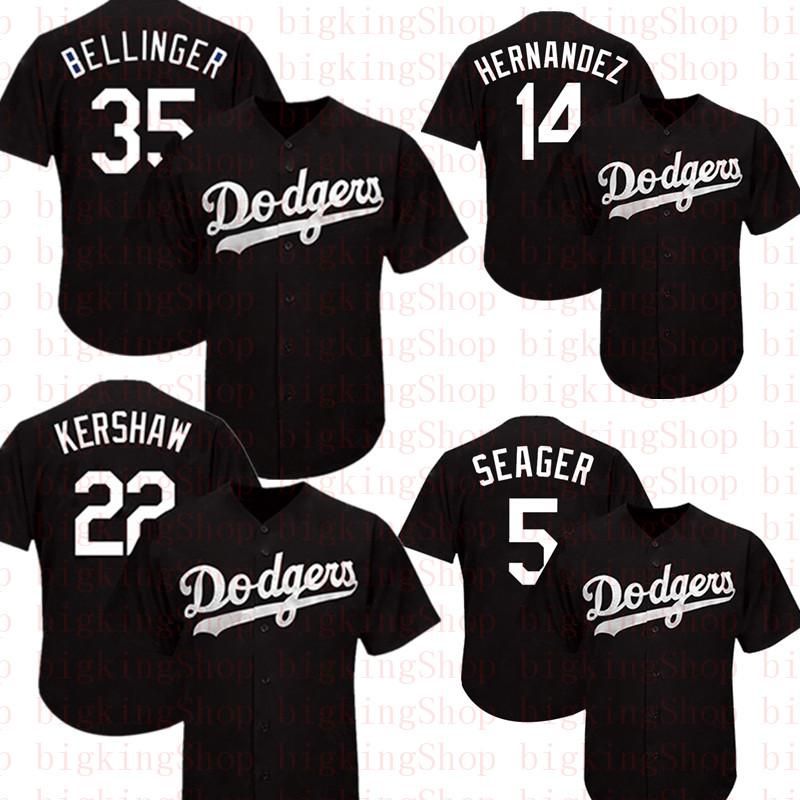 black and white dodgers jersey