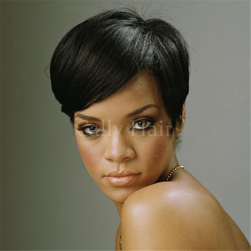Indian hair 100% Human Natural Hair Fashion Long Bangs Pixie Cut Black Hair Wigs Women Black Short Cut Wigs For Black Women Wigs Indian hair 100% Human Natural Hair Fashion Long Bangs Pixie Cut Black Hair Wigs Women Black Short Cut Wigs For Black Women Wigs