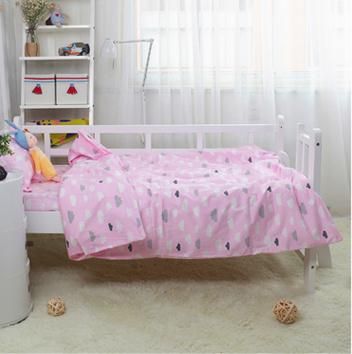 Without Filling Cartoon Baby Crib Bedding Set For Girls High