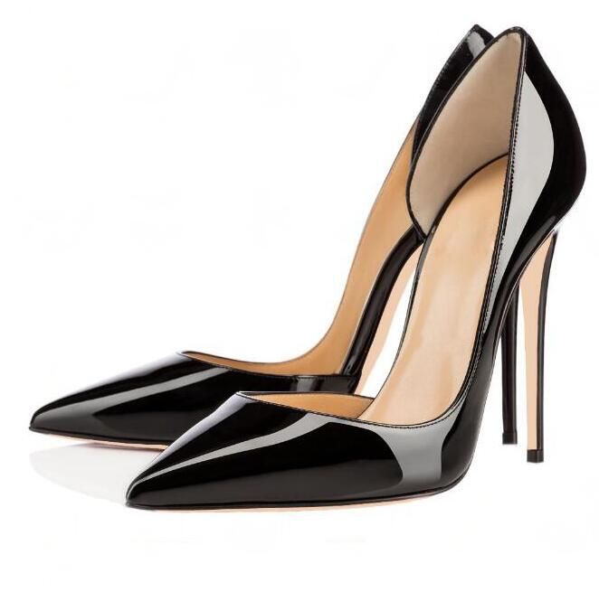 patent pumps shoes