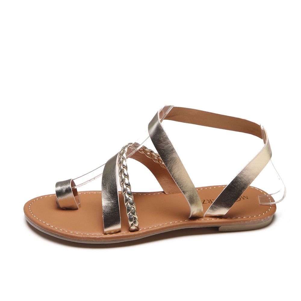 strappy beach sandals