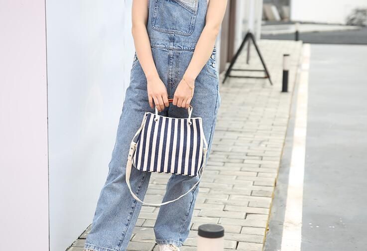 carrying a briefcase