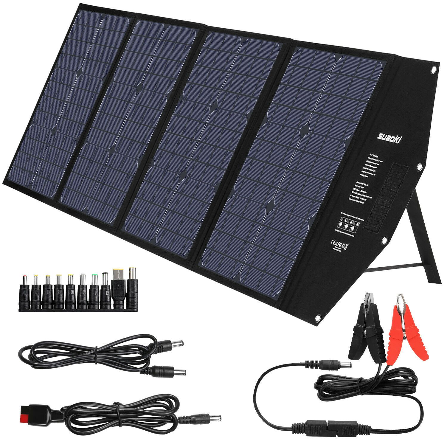 【Solo para ti】 Cargador de panel solar portátil plegable de alta efici 【Solo para ti】 Cargador de panel solar portátil plegable de alta efici