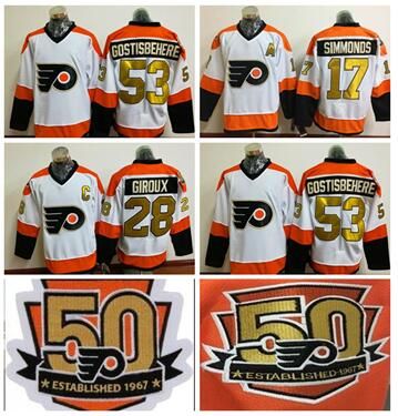 philadelphia flyers 50th anniversary shirt