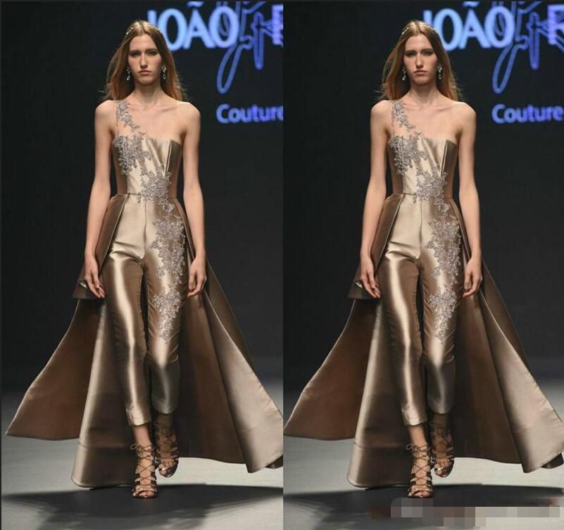 rose gold formal jumpsuit