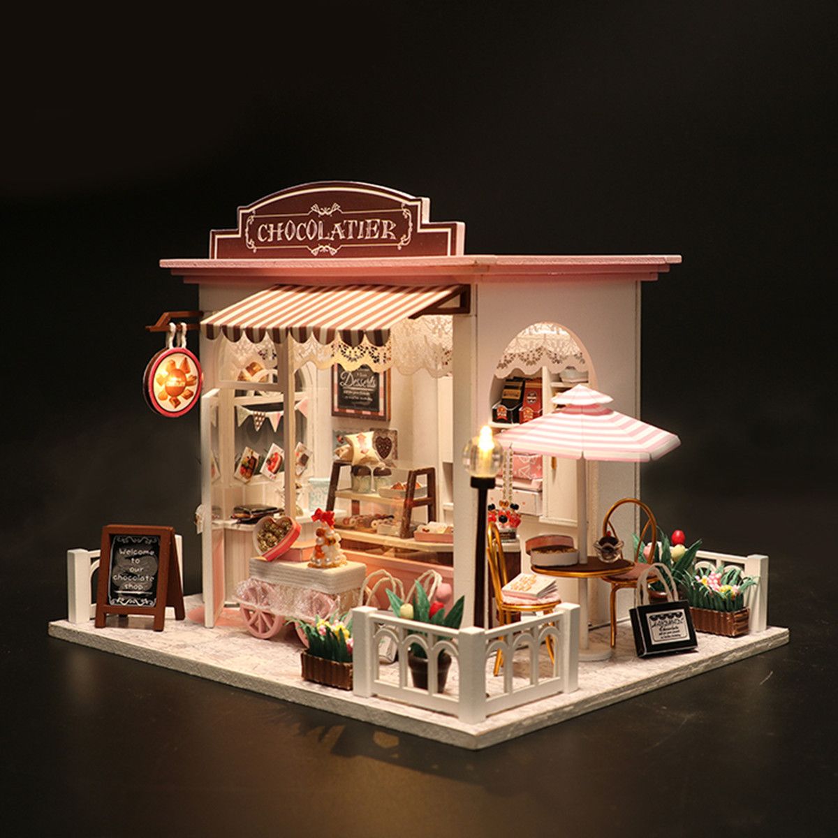 people making doll houses