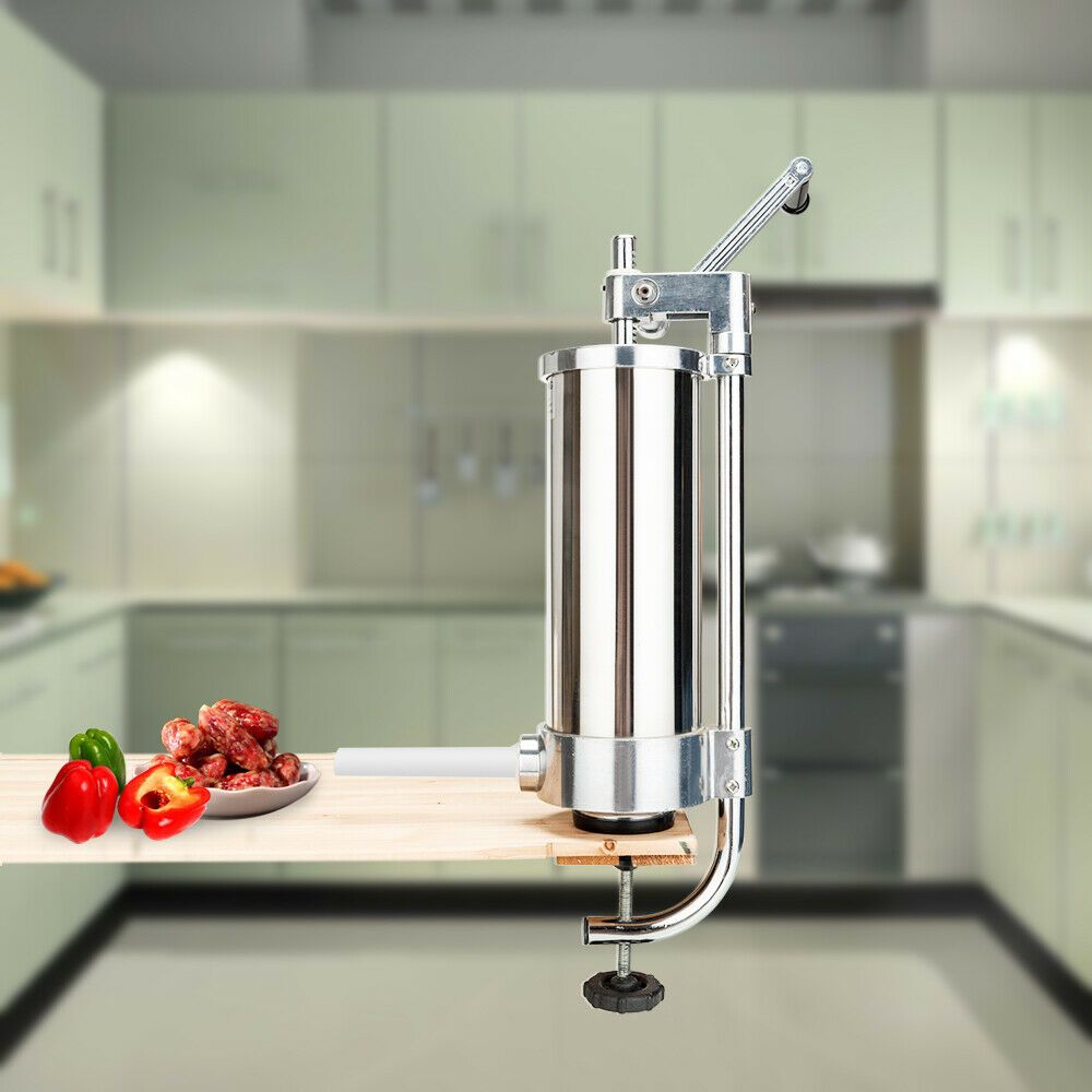 2021 3L Manual Sausage Stuffer Maker Meat Filler Machine Commercial