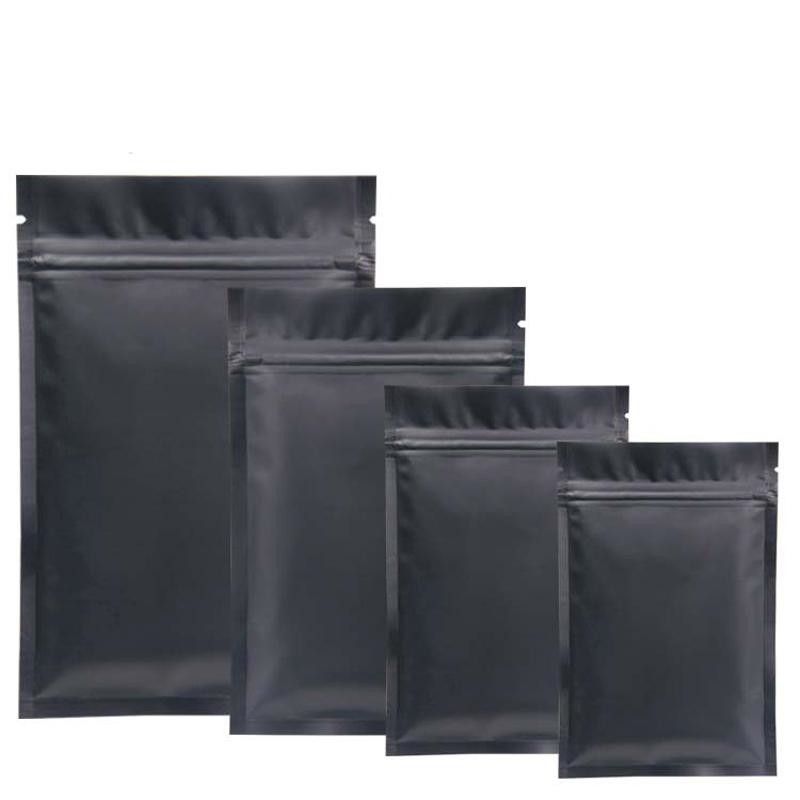 Wholesale Best Quality BRAND NEW Black Plastic Mylar Bags Aluminum Foil