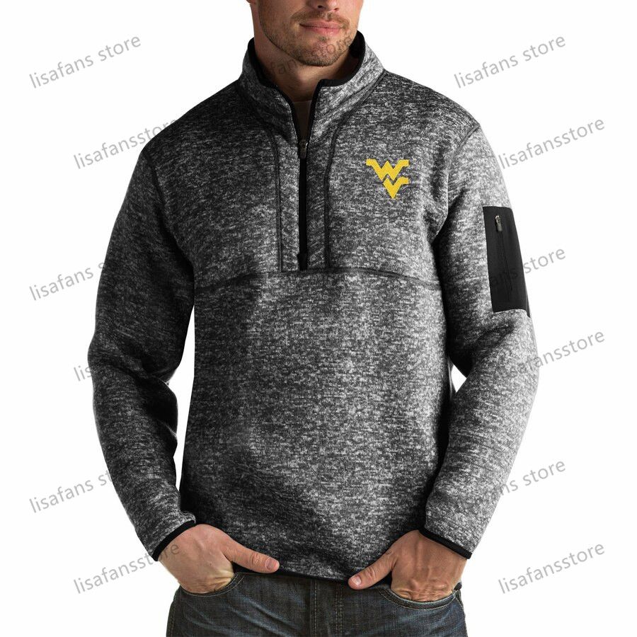 wvu quarter zip