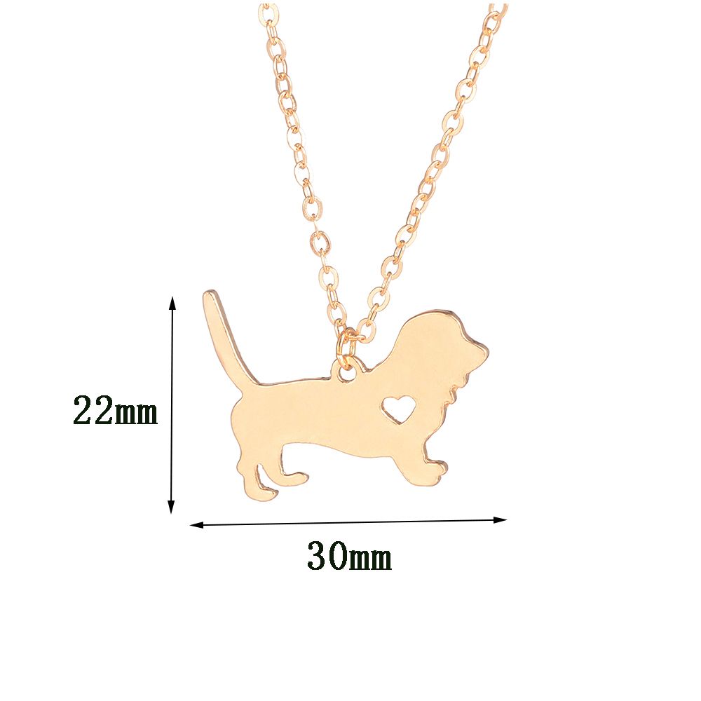 basset hound necklace