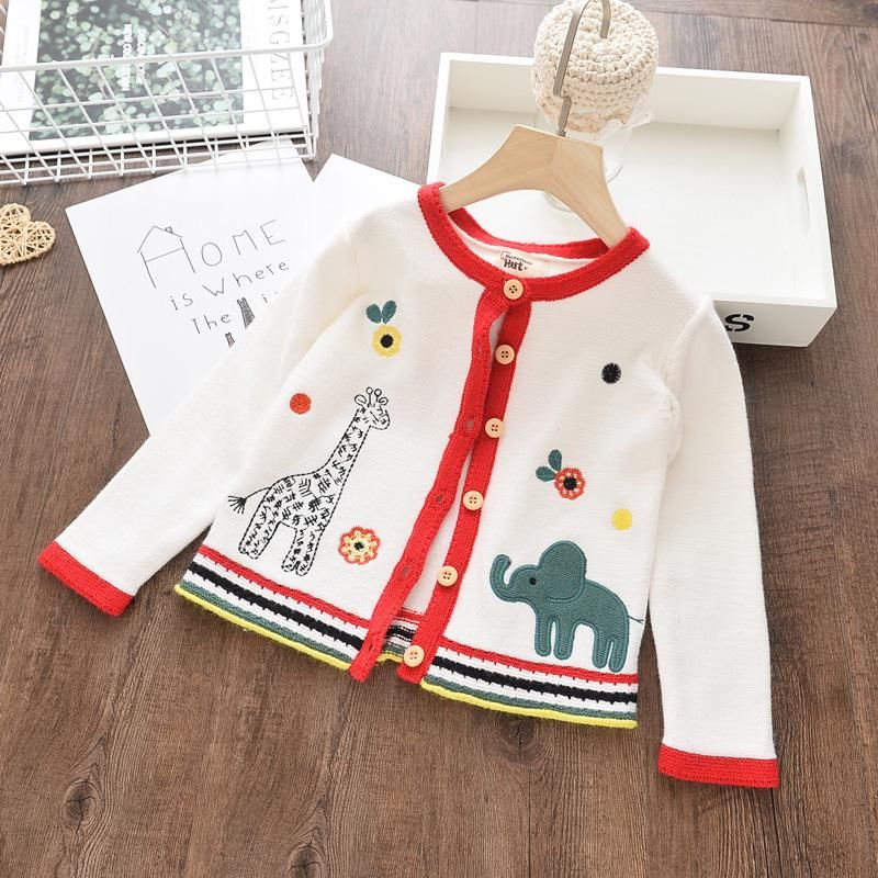 newborn red cardigan