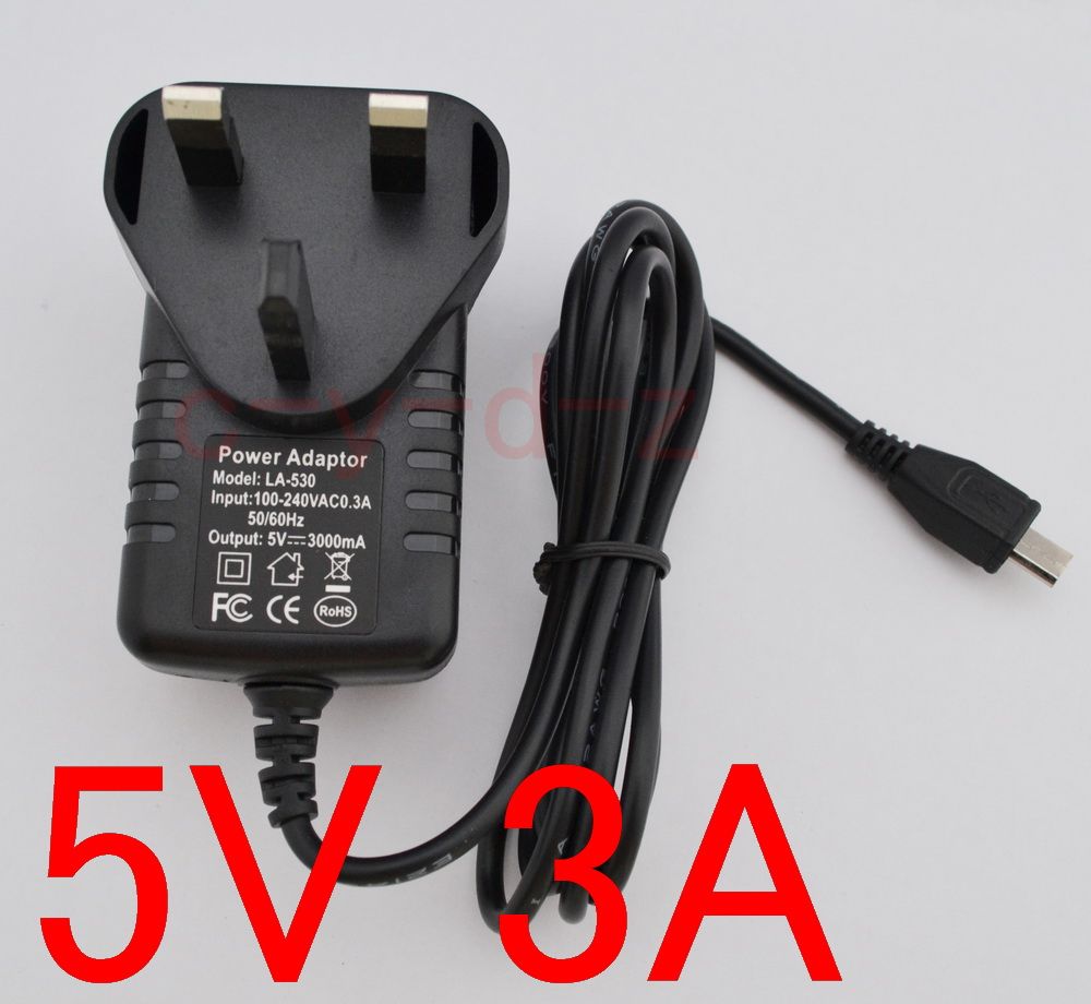 High Quality 5v 3a Micro Usb Ac/Dc Power Adapter EU US AU UK Plug