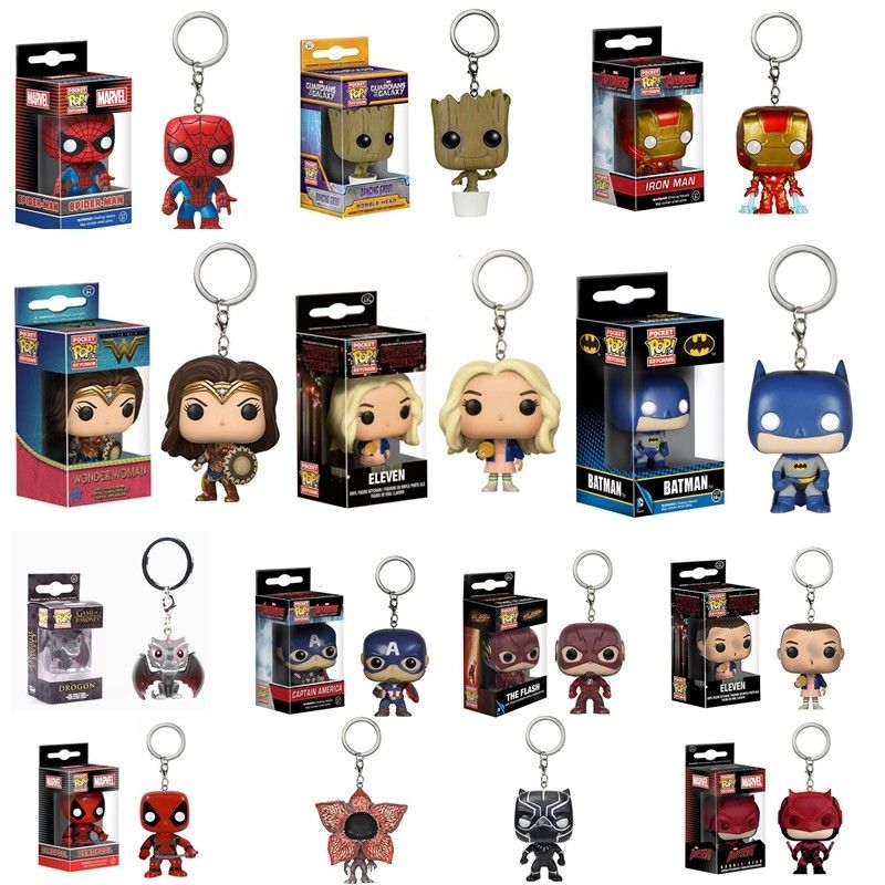 iron man funko pop keychain
