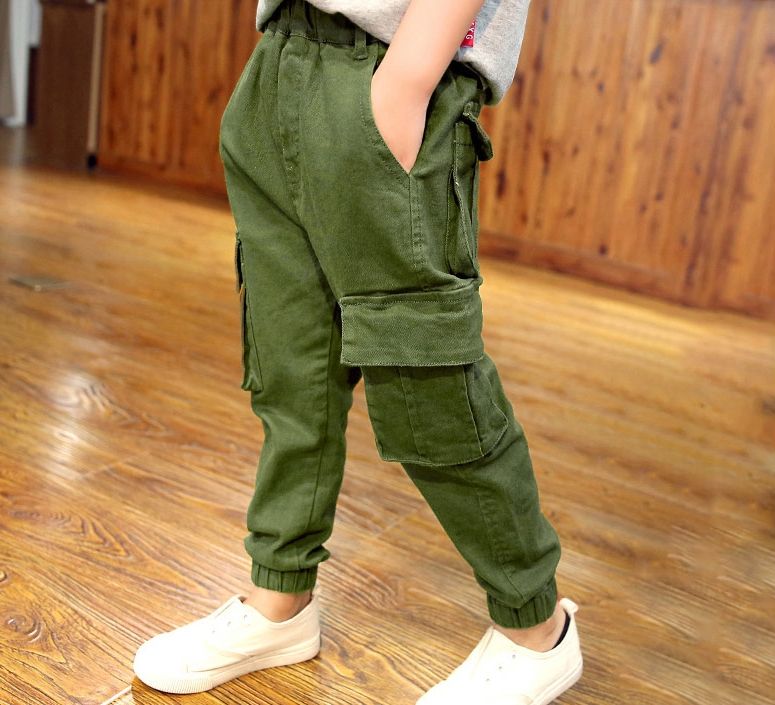 Compra Monos De Ropa Para Niños Pantalones Para Niños 2019 Nuevos Modelos  De Primavera Y Otoño Niños, Pantalones Casuales, Versión Coreana De La  Marea En El Gran Niño. Barato | Entrega Rápida