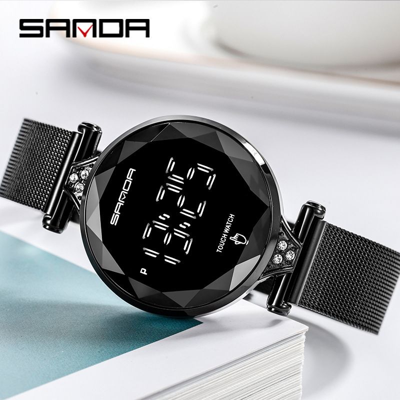 Watch Women Creative Touch Screen Led Digital Sports Watch Ladies Bracelet Clock Top Montre Femme Watches Discount Discount Designer Watches From Yongq 26 22 Dhgate Com