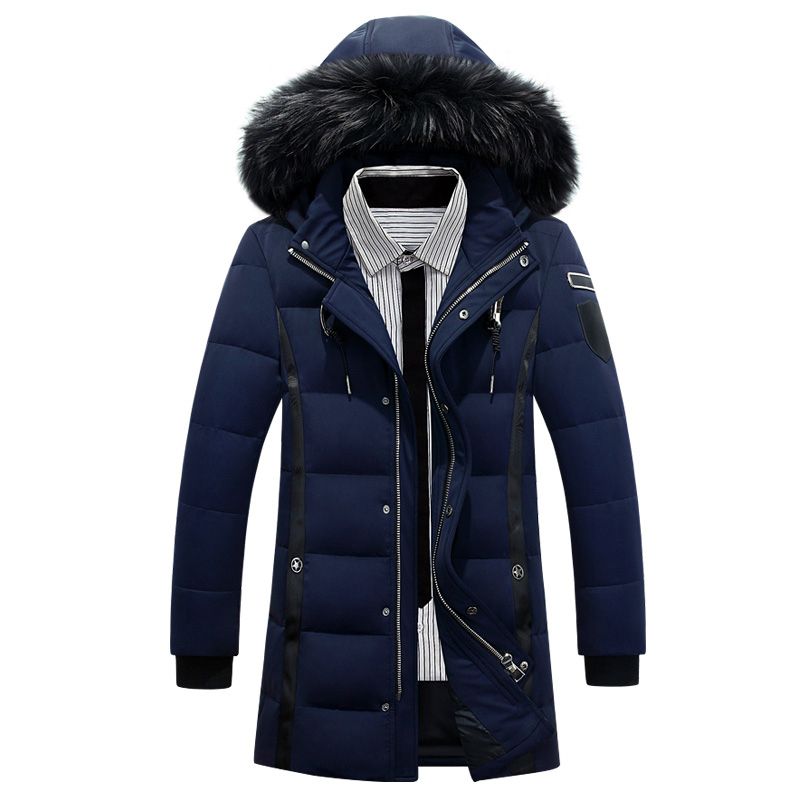 2021 Mens Down Jacket Fur Hood 2016 Feather Parkas For Men Down Coats ...