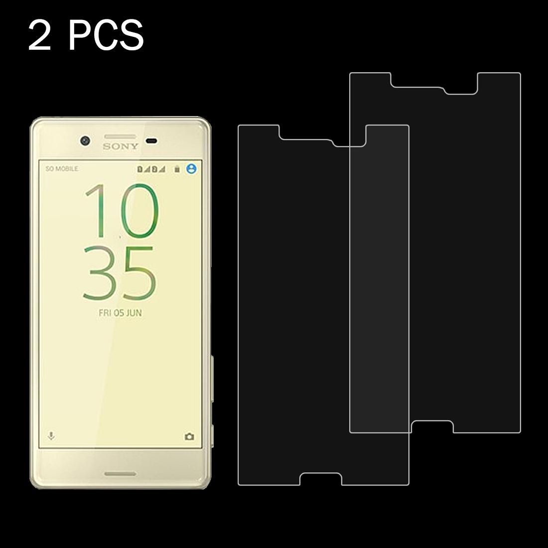Screen Protector Film 100 PCS for Sony Xperia X Performance 0.26mm 9H Surface Hardness 2.5D Explosion-Proof Tempered Glass Screen Film Tempered Glass Film