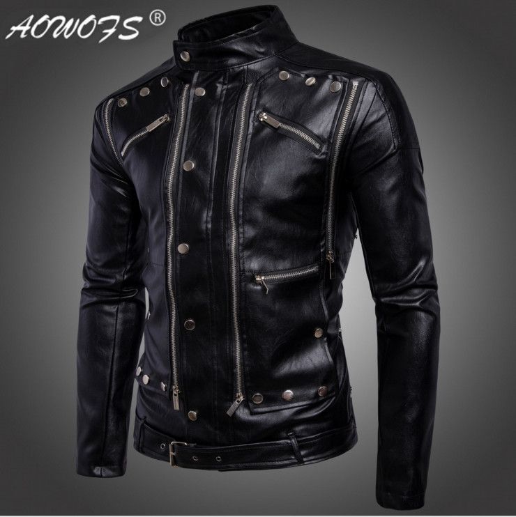 jaqueta couro masculina moto