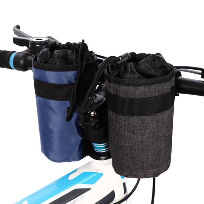 Road Bike Front Handlebar Water Bottle Insulation Bag Cycling Bicycle Cup Pouch