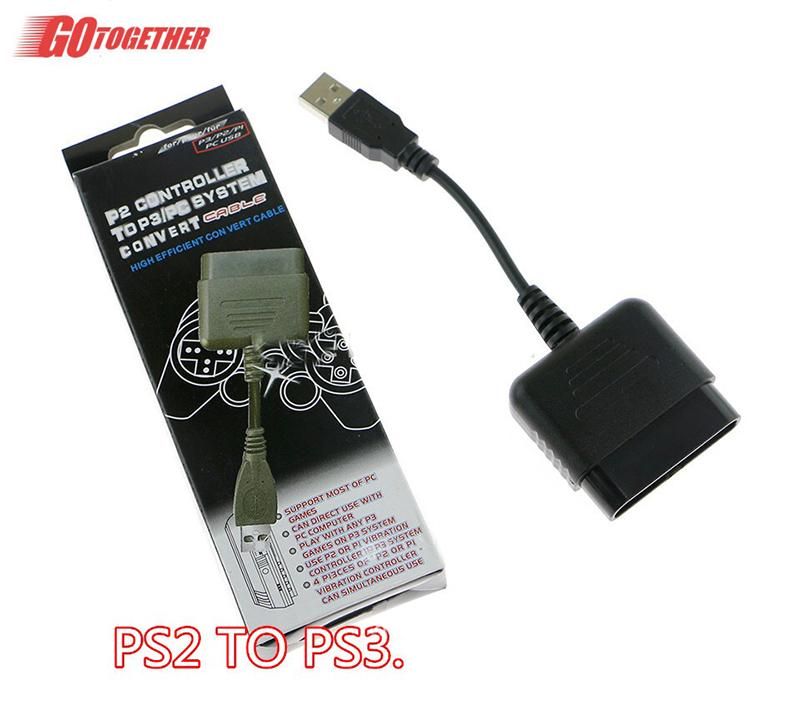 Kabel Adaptor Konverter Usb Controller Untuk Playstation Ps2 Ke Ps3 Pc Shopee Indonesia