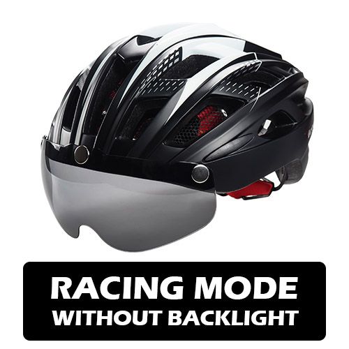 Melhor Capacete De Ciclismo VICTGOAL LED Backlight Capacete Da Bicicleta  Das Mulheres Dos Homens Óculos De Capacete Da Bicicleta Ultraleve MTB Road  Bike Lens Viseira Capacetes A $248,25 | DHgate.Com