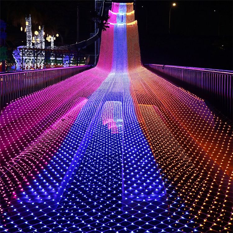 LED Nets Light 8m*10m 6M*4M 3M*2M 2m*2m 1.5M*1.5M LED MeshString Net