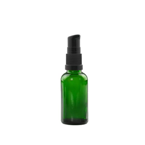 Flacon pompe verte 30ML