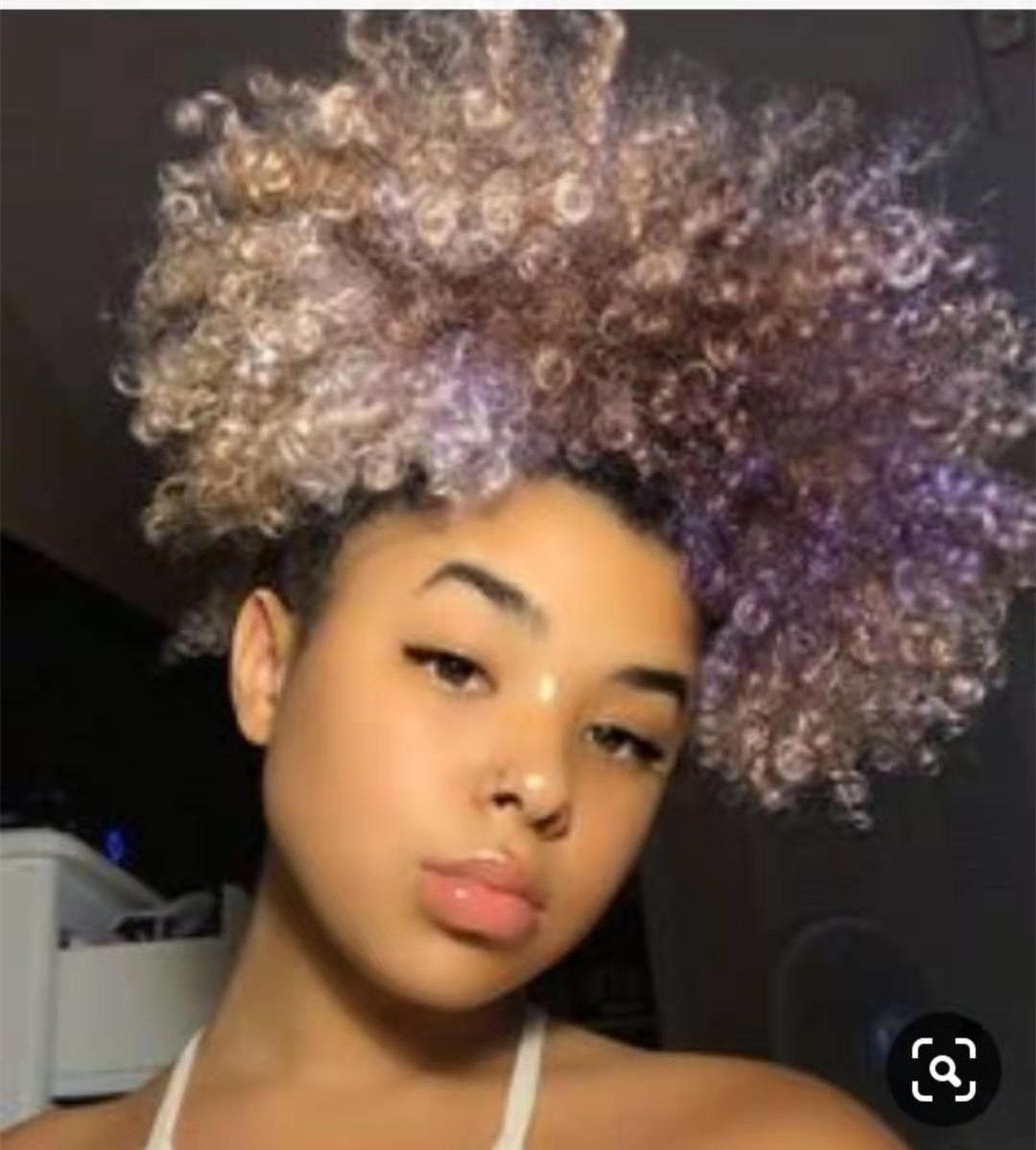 Natural Curly Salt and pepper purple gray hair piece ,silver grey white grey dyed free natural Natural Curly Salt and pepper purple gray hair piece ,silver grey white grey dyed free natural