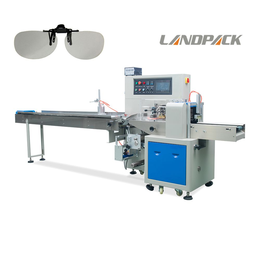 2019 Multifunction 3d Glasses Flow Pack Machine Automatic Pillow