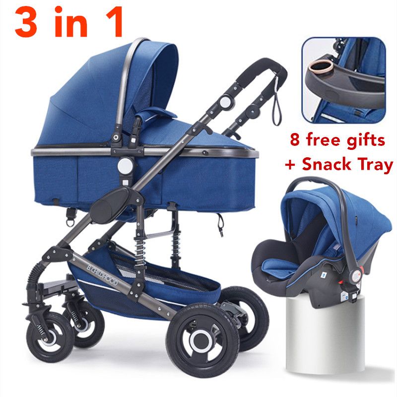 multifunctional 3 in 1 baby stroller