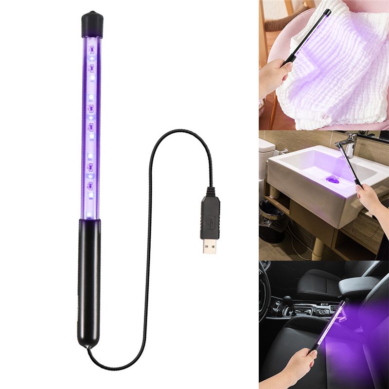 Portable UVC Ultraviolet Disinfection Lamp 3W USB UV Light Sterilizer