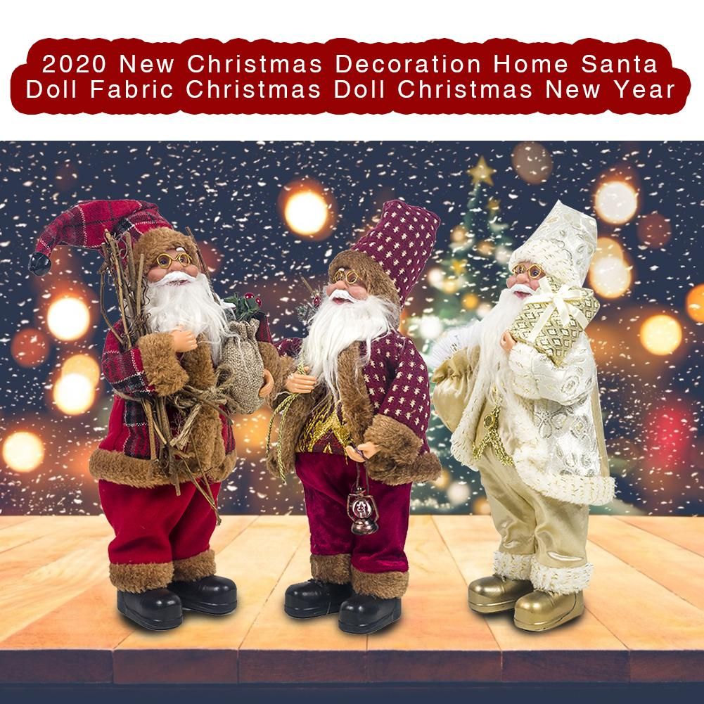Weihnachtsstehende Ornamente Frohe Weihnachten Puppe Rechte Bev/ölkerungsde Familie personalisierte Baum Ornament 2020 Weihnachtsmann Sozialpartei Distanzierung Weihnachtsmann mit Maske