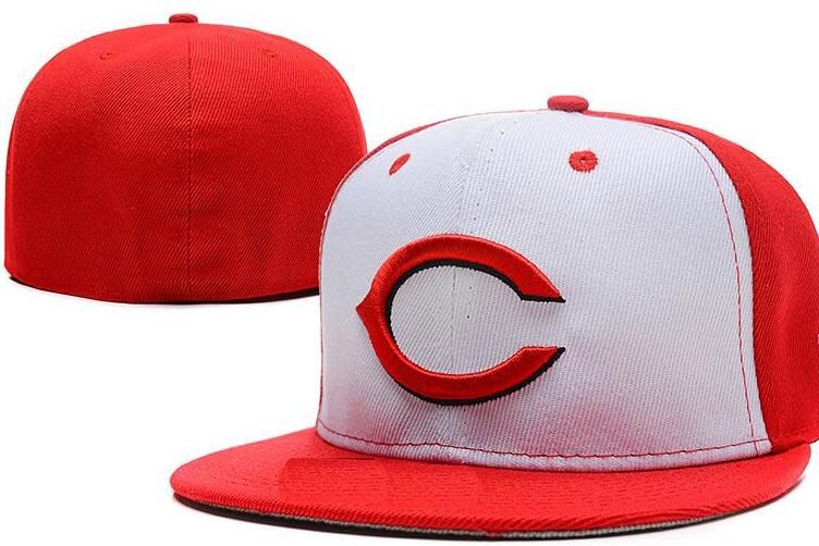 reds fitted hat