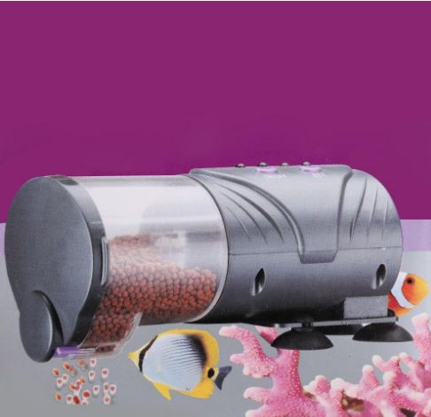 2019 Practical Adjustable Outlet Automatic Fish Feeder Aquarium