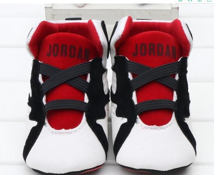 infant girl jordan crib shoes