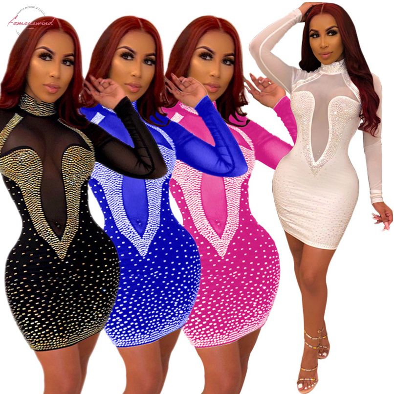 glitter bandage dress